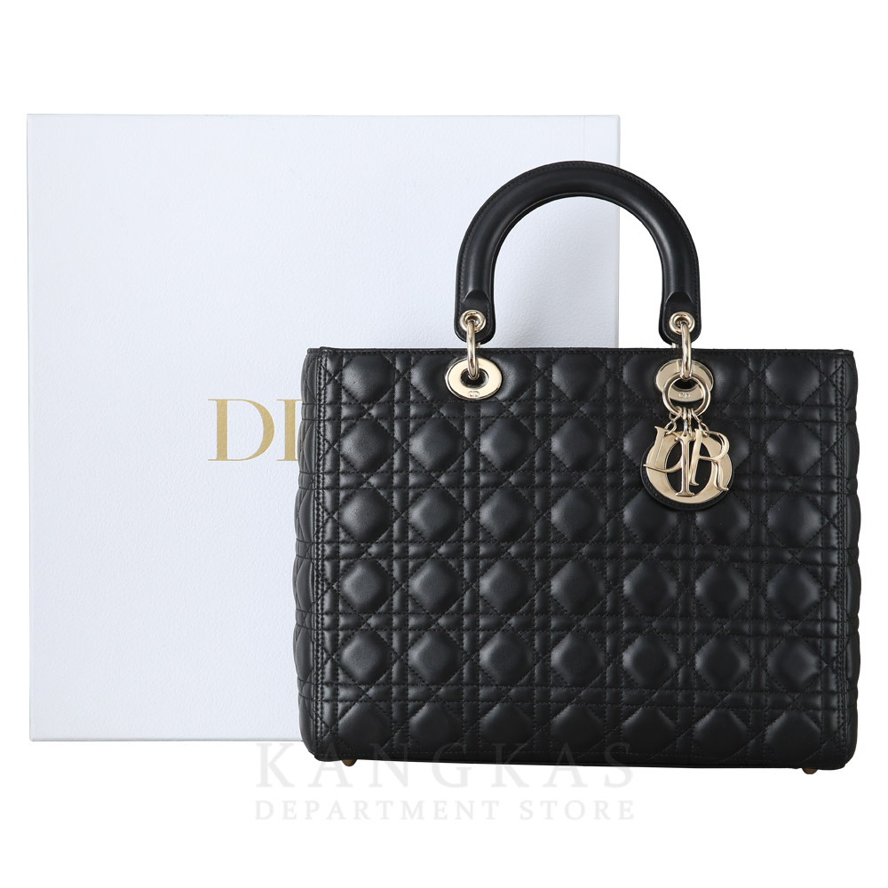 CHRISTIAN DIOR(USED)크리스찬디올 레이디디올 라지 백